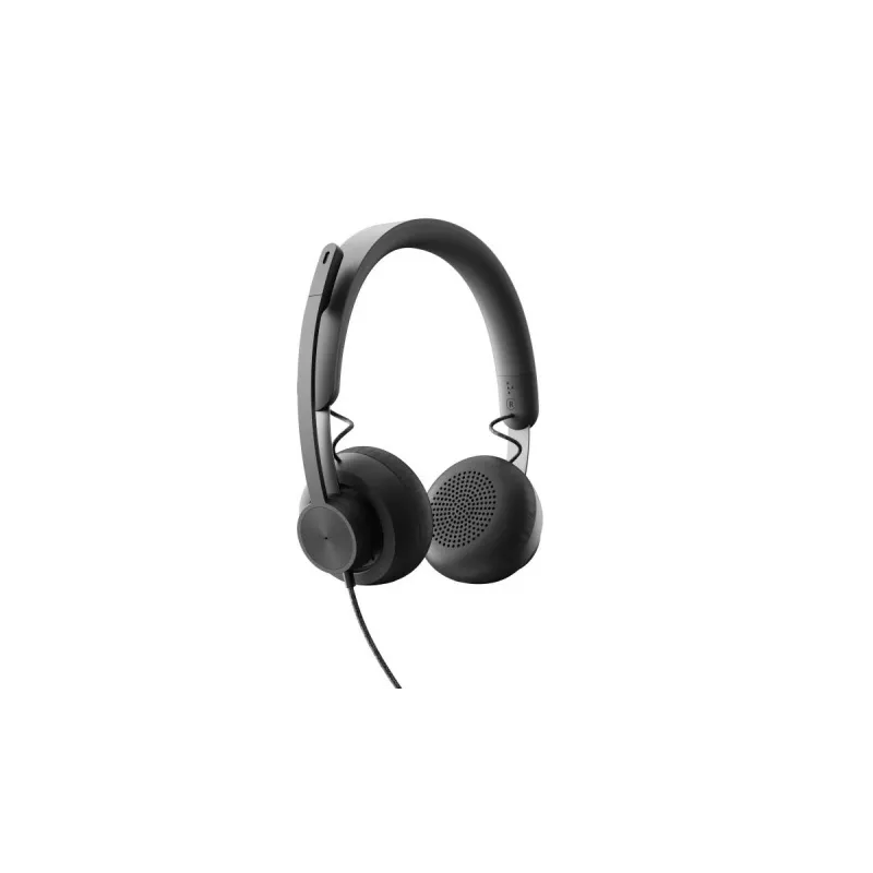 LOGITECH Zone Wired USB-C / USB-A ausinės, sertifikuotos Microsoft Teams, juodos