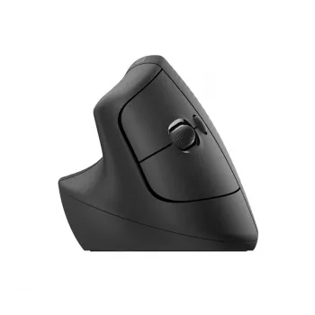 LOGITECH Wireless Mouse Lift For Business kairiarankiams Graphite/juoda