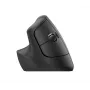 LOGITECH Wireless Mouse Lift For Business kairiarankiams Graphite/juoda