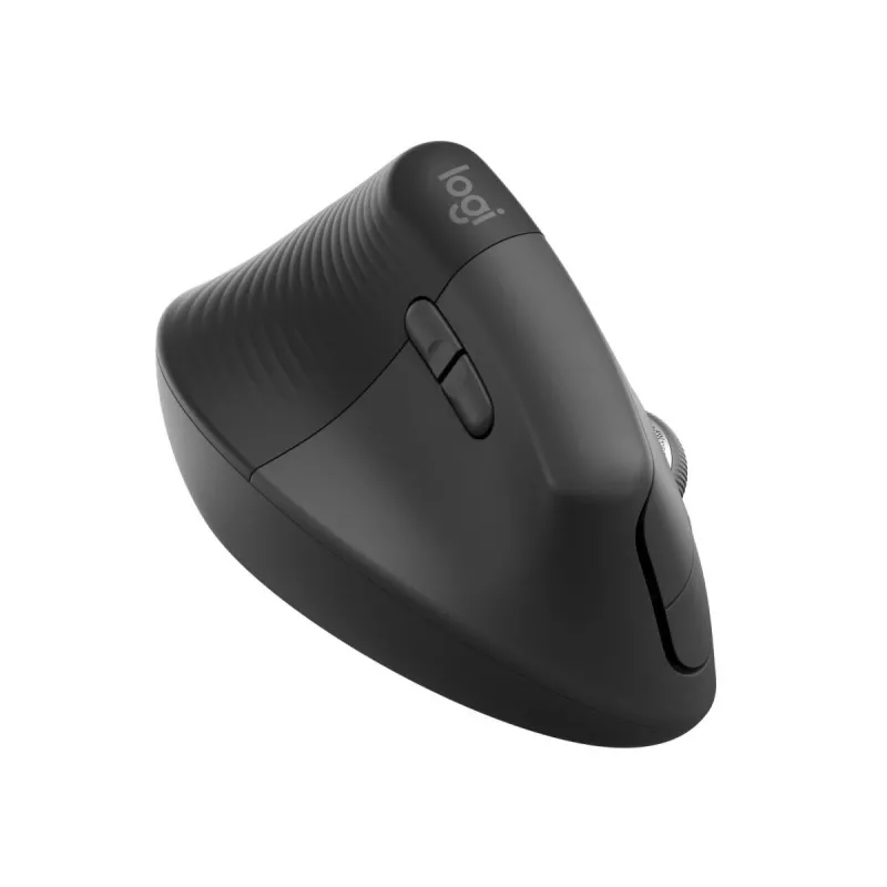 LOGITECH Wireless Mouse Lift For Business kairiarankiams Graphite/juoda