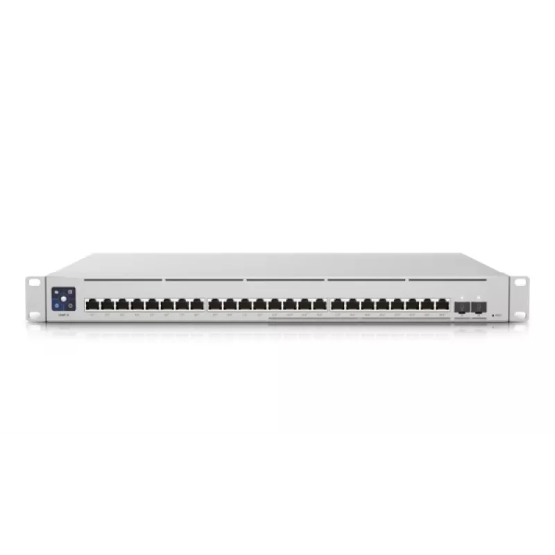 UBIQUITI NETWORKS UniFi USW-ENTERPRISE-24-POE valdomas jungiklis, 12x 2.5G RJ45, PoE+