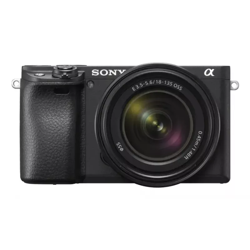 Veidrodinis fotoaparatas Sony α ILCE-6400AK 24,2 MP 4K Ultra HD juodas