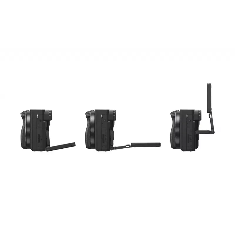 Veidrodinis fotoaparatas Sony α ILCE-6400AK 24,2 MP 4K Ultra HD juodas