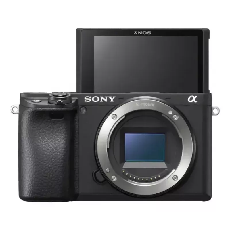 Veidrodinis fotoaparatas Sony α ILCE-6400AK 24,2 MP 4K Ultra HD juodas