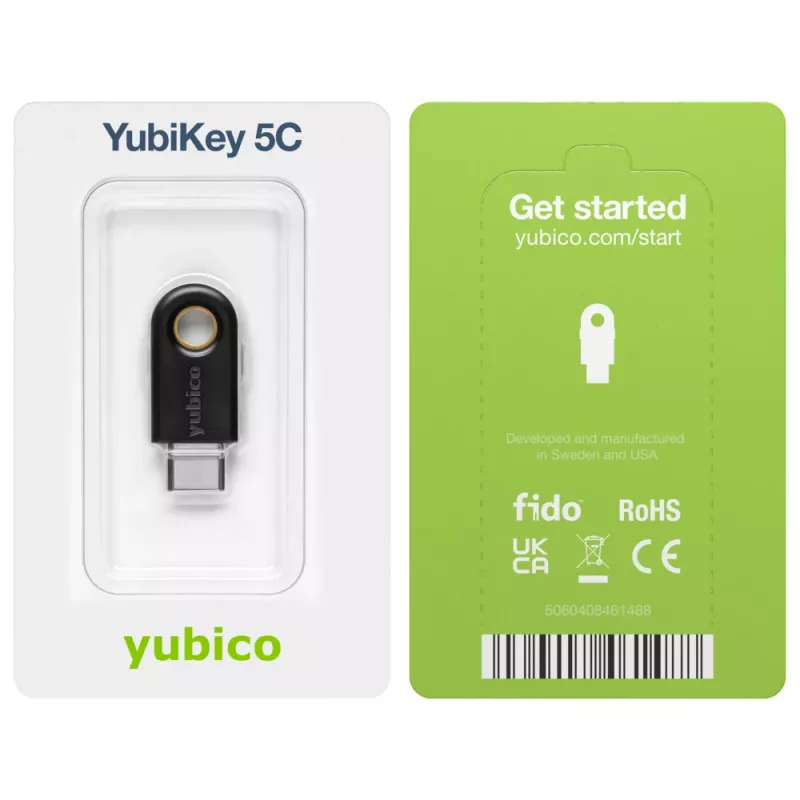 YUBICO Yubikey 5c – USB-C saugos raktas