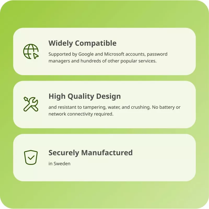 YUBICO Yubikey 5c – USB-C saugos raktas