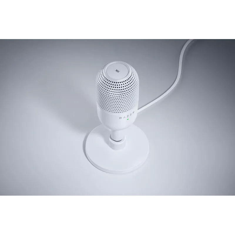 Razer Seiren V3 Mini stalinis mikrofonas baltas