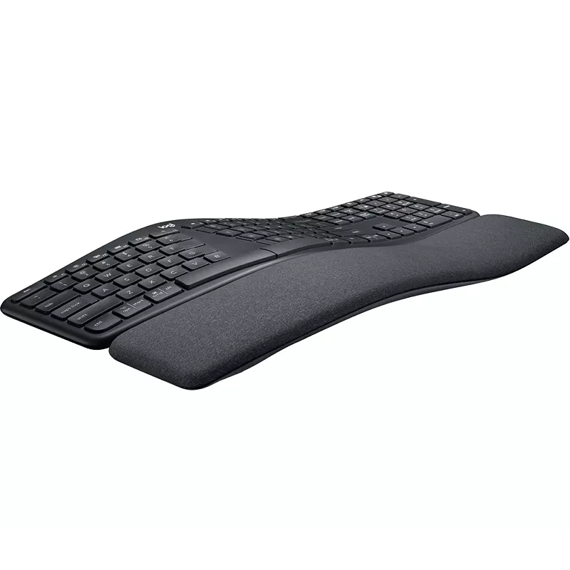 LOGITECH Ergo K860 – Belaidė išskirstyta klaviatūra Graphite Qwertz Deutsch