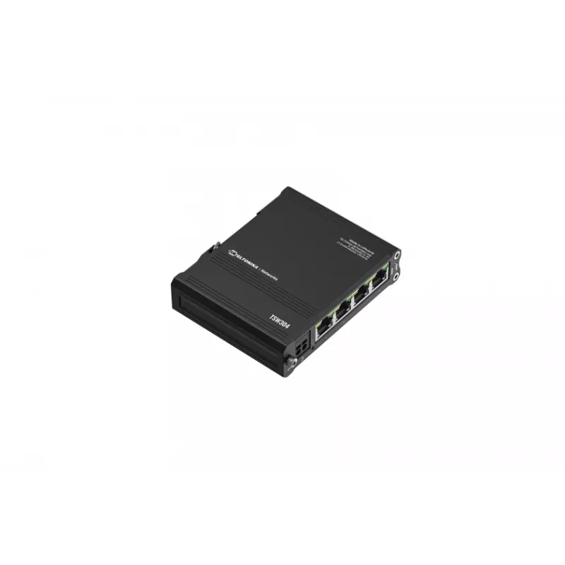TELTONIKA TSW304 Pramoninis nevaldomas 4 prievadų Gigabit Ethernet jungiklis