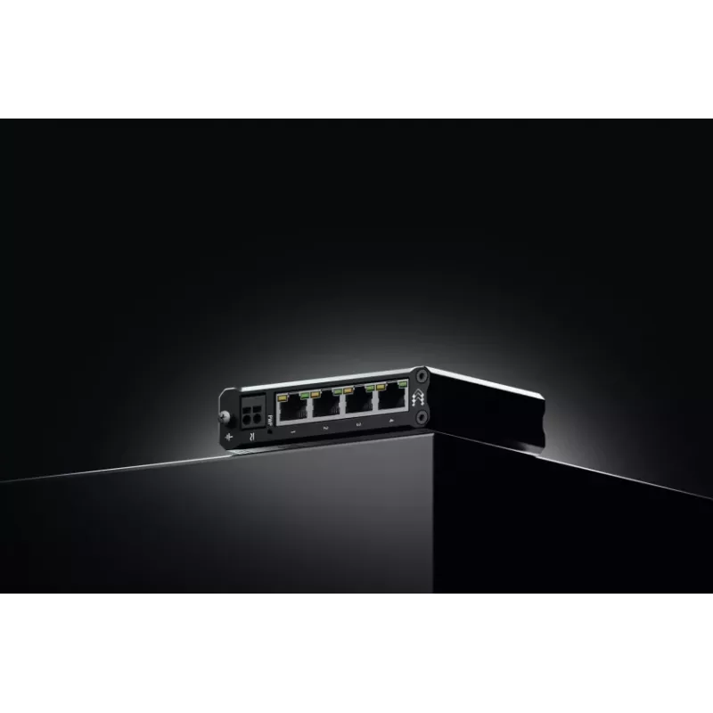 TELTONIKA TSW304 Pramoninis nevaldomas 4 prievadų Gigabit Ethernet jungiklis