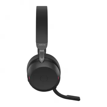 Jabra Evolve2 75 - USB-C UC - Juoda, laidinis ir belaidis, biuro/skambučių centras, 20 - 20000 Hz, 197 g, ausinės, juodos