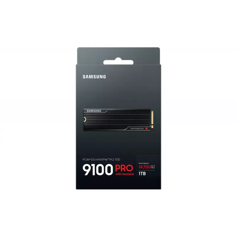 Samsung 9100 PRO su aušintuvu PCIe® 5.0 NVMe™ M.2 SSD - 1 TB