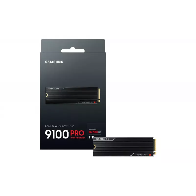 Samsung 9100 PRO su aušintuvu PCIe® 5.0 NVMe™ M.2 SSD - 1 TB