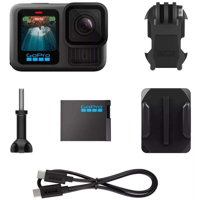 GoPro HERO13 Black veiksmo kamera juoda (chdhx-131-rw)
