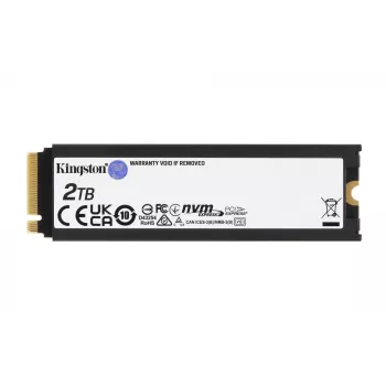 Kingston Technology 2000G RENEGADE PCIe 4.0 NVMe SSD su radiatoriumi