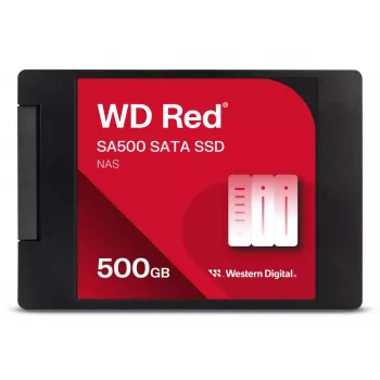 WESTERN DIGITAL SSD - WD Red SA500 - 500GB - SATA 6Gb/s - 2.5 colio