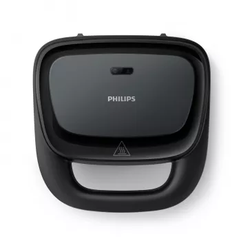 Philips 3000 serijos HD2331/90 sumuštinių keptuvė 750 W Juoda