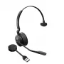Jabra Engage 55 - USB-A MS Mono, EMEA/APAC, belaidis ausinių komplektas, biurui / skambučių centrui, 57 g, juoda, titano spalva