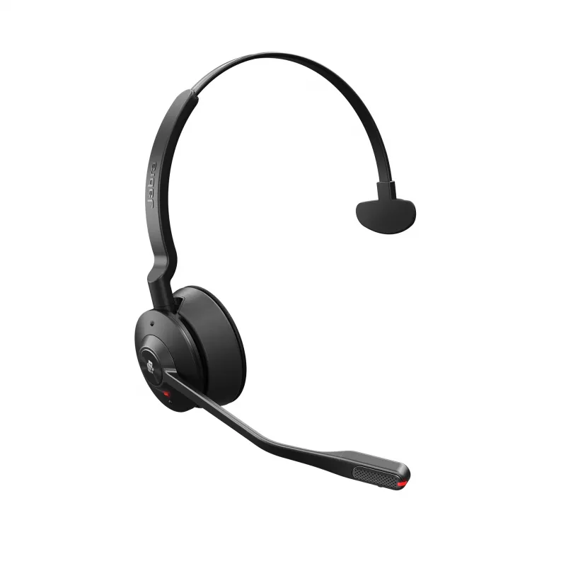 Jabra Engage 55 - USB-A MS Mono, EMEA/APAC, belaidis ausinių komplektas, biurui / skambučių centrui, 57 g, juoda, titano spalva