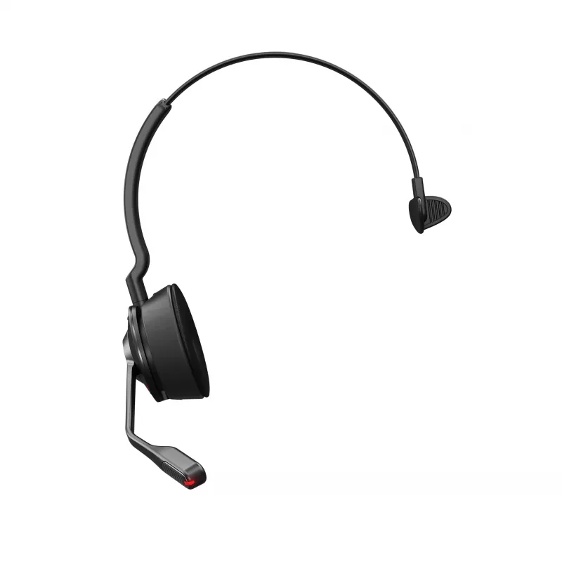 Jabra Engage 55 - USB-A MS Mono, EMEA/APAC, belaidis ausinių komplektas, biurui / skambučių centrui, 57 g, juoda, titano spalva