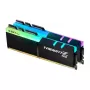 DIMM 16 GB DDR4-3000 (2x 8 GB) Dual-Kit, Arbeitsspeicher schwarz, F4-3000C16D-16GTZR, Trident Z RGB, INTEL XMP