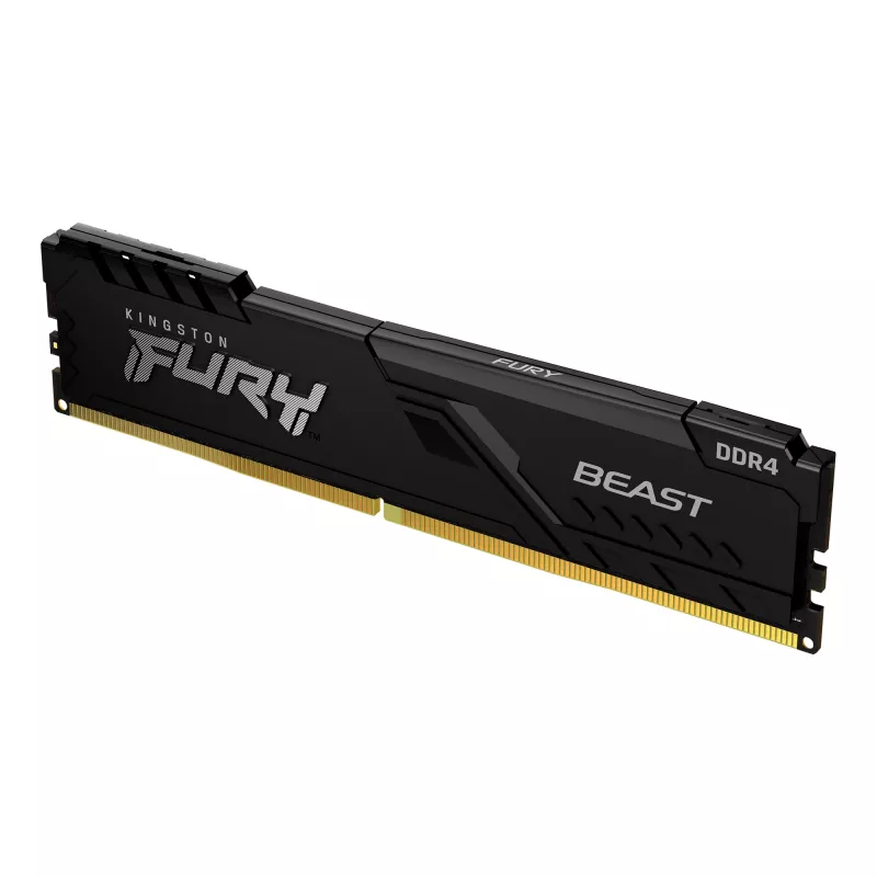 Kingston Technology FURY Beast 64GB (2x32GB) DDR4 3200MHz CL16 atminties rinkinys juodas