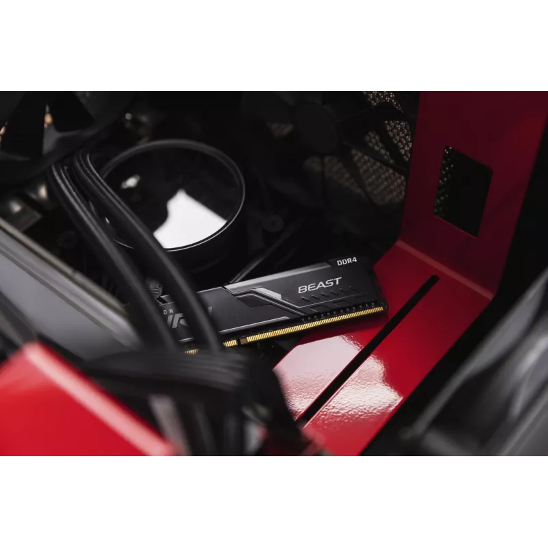 Kingston Technology FURY Beast 64GB (2x32GB) DDR4 3200MHz CL16 atminties rinkinys juodas