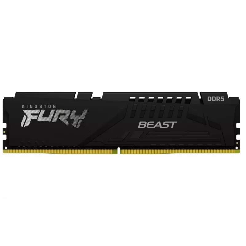 Kingston FURY Beast 128GB (4x32GB) DDR5 5600MHz CL40 juodas atminties rinkinys