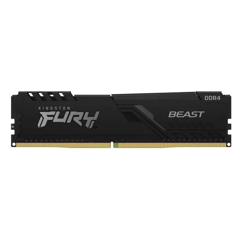 Kingston Technology FURY Beast 32GB (2x16GB) DDR4 3200MT/s CL16 juoda