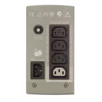 APC Back-UPS CS 325 nepertraukiamo maitinimo šaltinis (UPS) 0,325 kVA / 210 W