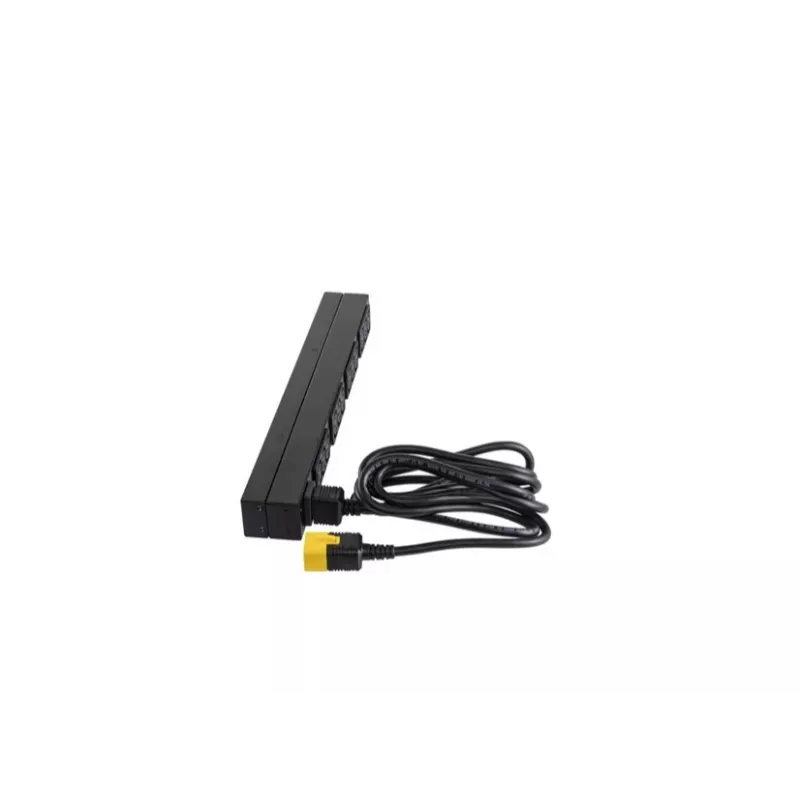 APC NetShelter Basic Rack PDU, 1U, 1 fazė, 3,7 kW 230 V 16 A arba 3,3 kW 208 V 16 A, 12× C13 lizdų, C20 laidas