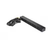 APC NetShelter Basic Rack PDU, 1U, 1 fazė, 3,7 kW 230 V 16 A arba 3,3 kW 208 V 16 A, 12× C13 lizdų, C20 laidas