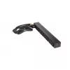 APC NetShelter Basic Rack PDU, 1U, 1 fazė, 3,7 kW 230 V 16 A arba 3,3 kW 208 V 16 A, 12× C13 lizdų, C20 laidas