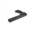 APC NetShelter Basic Rack PDU, 1U, 1 fazė, 3,7 kW 230 V 16 A arba 3,3 kW 208 V 16 A, 12× C13 lizdų, C20 laidas