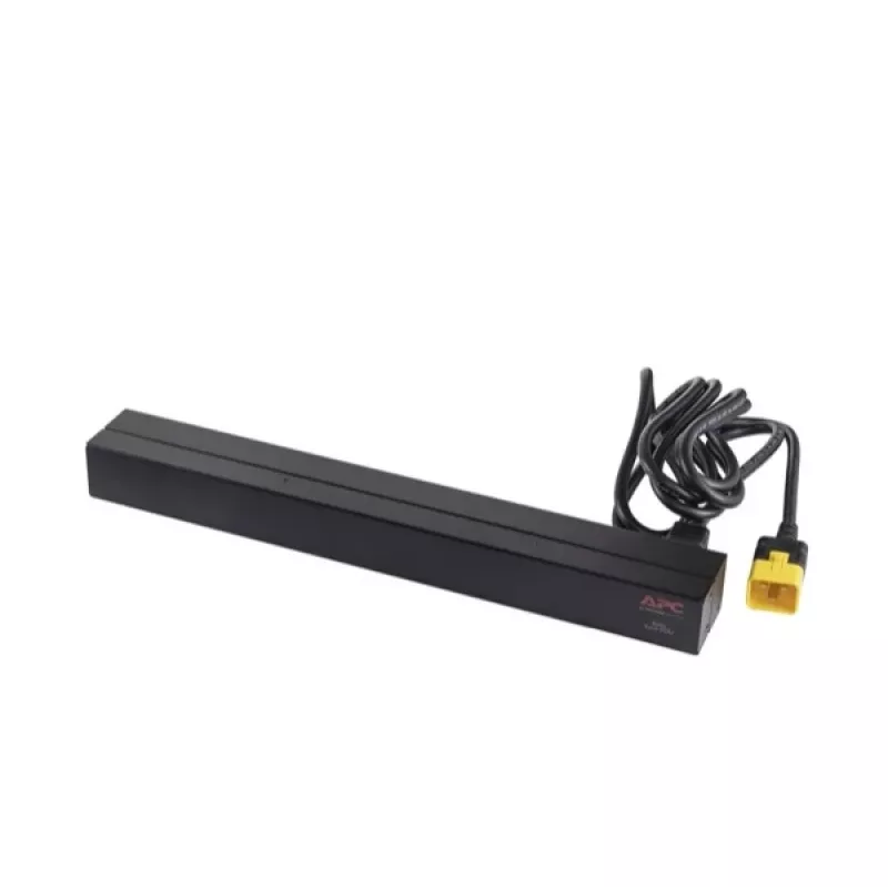 APC NetShelter Basic Rack PDU, 1U, 1 fazė, 3,7 kW 230 V 16 A arba 3,3 kW 208 V 16 A, 12× C13 lizdų, C20 laidas
