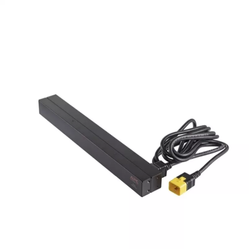 APC NetShelter Basic Rack PDU, 1U, 1 fazė, 3,7 kW 230 V 16 A arba 3,3 kW 208 V 16 A, 12× C13 lizdų, C20 laidas