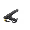 APC NetShelter Basic Rack PDU, 1U, 1 fazė, 3,7 kW 230 V 16 A arba 3,3 kW 208 V 16 A, 12× C13 lizdų, C20 laidas