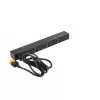 APC NetShelter Basic Rack PDU, 1U, 1 fazė, 3,7 kW 230 V 16 A arba 3,3 kW 208 V 16 A, 12× C13 lizdų, C20 laidas