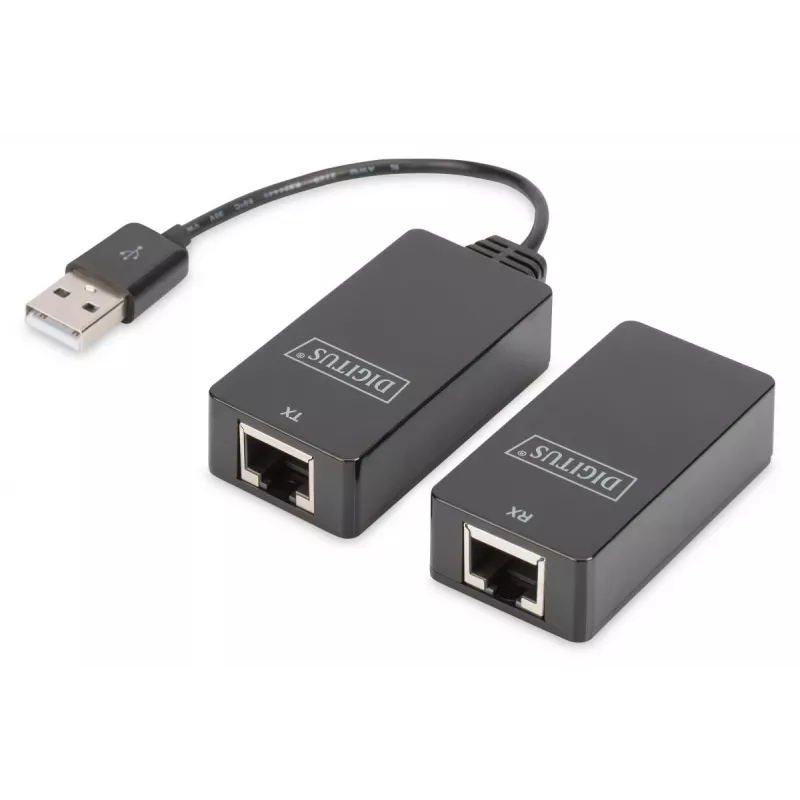 DIGITUS USB 1.1 prailgintuvas per Cat5/5e/6 kabelį iki 45 m
