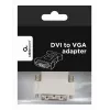 GEMBIRD Adapteris DVI-A (vyriškas) į VGA 15 kontaktų (3 eilės) (moteriškas)
