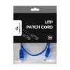 Gembird Patch Cable Cat5e UTP 50cm Mėlyna