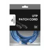 Gembird Patch Cable Cat5e UTP 5m mėlyna