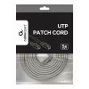 Gembird PP12-15M jungiamasis laidas - Cat5e - UTP - 15 m - pilka