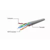Gembird PP12-15M jungiamasis laidas - Cat5e - UTP - 15 m - pilka