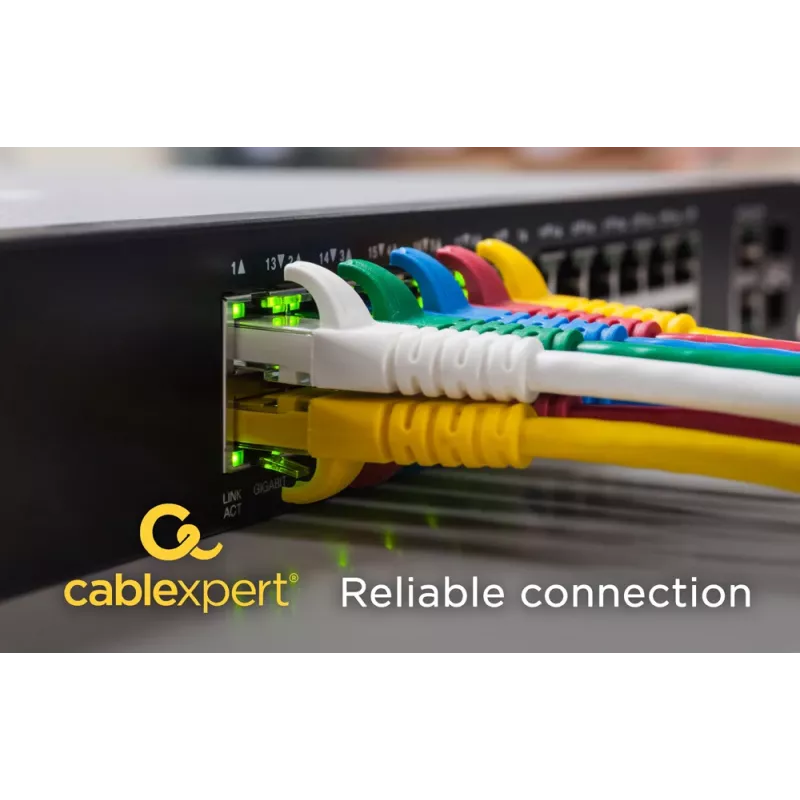 Gembird PP12-15M jungiamasis laidas - Cat5e - UTP - 15 m - pilka