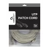 Gembird PP12-20M jungiamasis laidas - Cat5e - UTP - 20m - pilkas