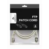 GEMBIRD Patch Cable CAT6 FTP 1,5 m pilkas
