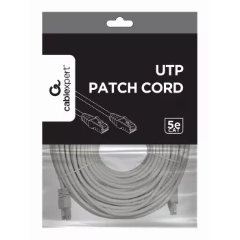 Gembird PP12-30M jungiamasis laidas – Cat5e – UTP – 30 m – pilka
