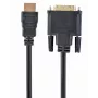 Gembird HDMI į DVI laidas, vyriški kištukai, 2.0 m, auksuoti kontaktai, pakuotė