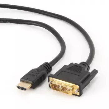 Gembird HDMI į DVI laidas, vyriški kištukai, 2.0 m, auksuoti kontaktai, pakuotė